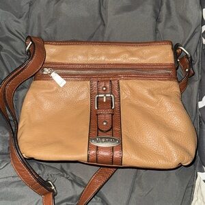 Brown Leather Crossbody Bag